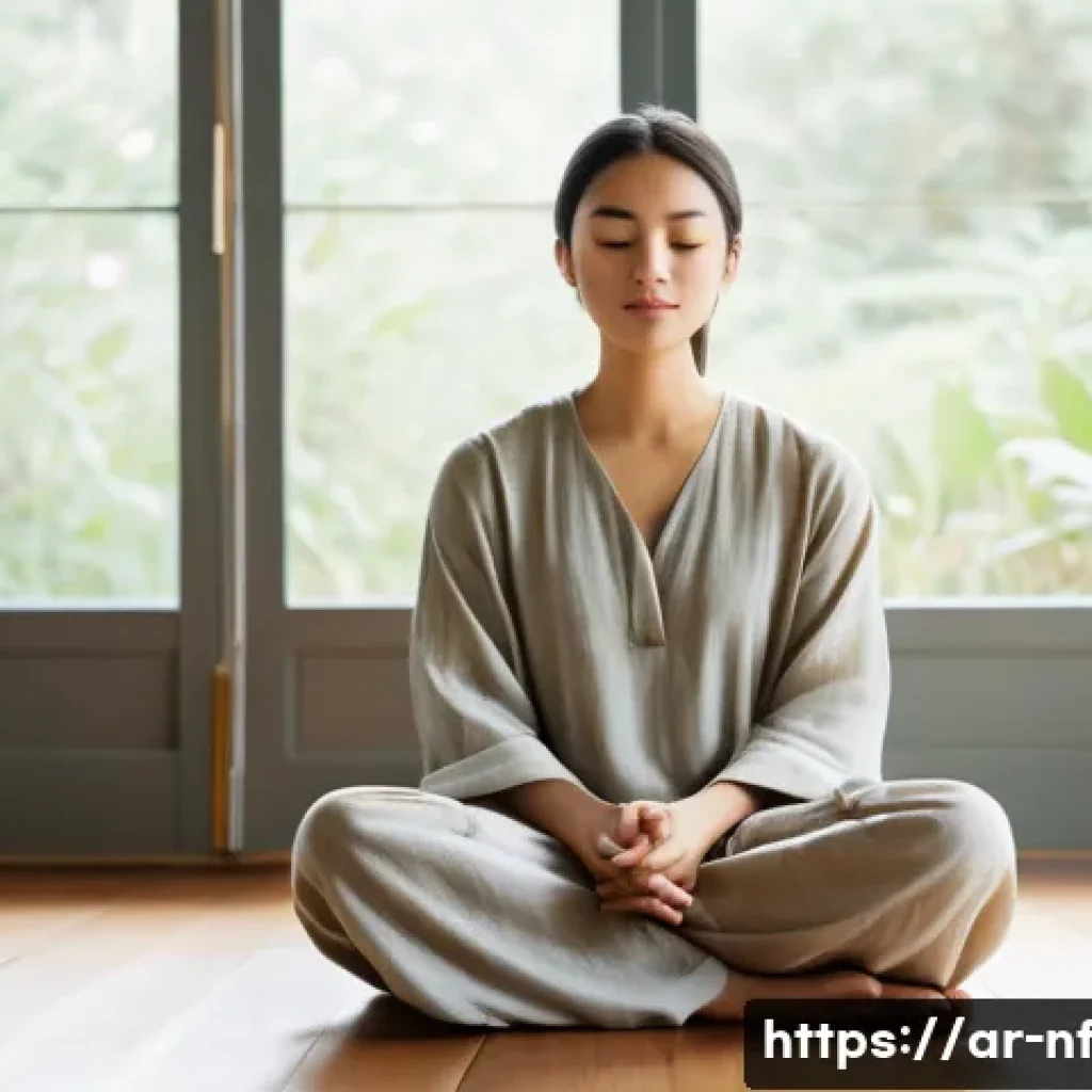 좌절 내성 강화를 위한 성향 분석 - **Prompt for Self-Discovery and Inner Harmony:**
    A serene and contemplative image of an individu...