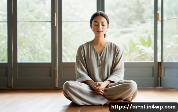 좌절 내성 강화를 위한 성향 분석 - **Prompt for Self-Discovery and Inner Harmony:**
    A serene and contemplative image of an individu...